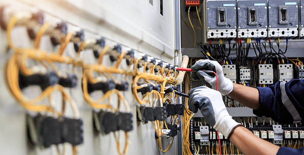 Professional Electrician technician working in Jamestown, NC